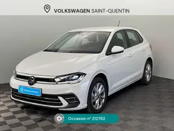 Blanc Utilisé 2022 VW Polo Style Citadine | 18 490 € (Prix juste)