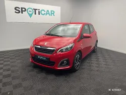 Rouge Utilisé 2022 Peugeot 108 Allure Citadine | 10 990 € (Prix juste)
