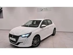 Blanc Utilisé 2021 Peugeot 208 Active Citadine | 12 492 € (Prix assez cher)