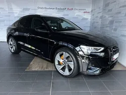 Noir mythe métallisé Utilisé 2022 Audi e-tron Sportback S-Line SUV | 41 900 € (Bon prix)