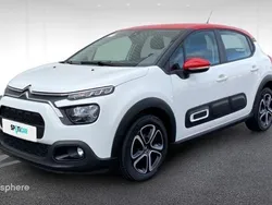 Blanc banquise (o) Utilisé 2022 Citroën C3 PureTech Citadine | 10 780 € (Bon prix)