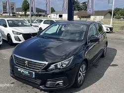 Noir Utilisé 2019 Peugeot 308 Allure Berline | 10 799 € (Bon prix)