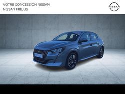 Gris platinium (m) Utilisé 2021 Peugeot 208 Allure Citadine | 15 990 € (Prix juste)