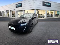 Noir Utilisé 2021 Peugeot e-208 Citadine | 15 190 € (Prix juste)