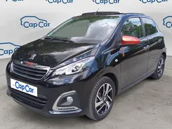 Noir Utilisé 2018 Peugeot 108 Roland Garros Citadine | 8 990 € (Prix juste)