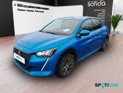 Bleu Utilisé 2021 Peugeot e-208 Style Citadine | 15 990 € (Prix juste)