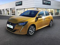 Jaune Utilisé 2020 Peugeot 208 Active Citadine | 12 470 € (Prix juste)