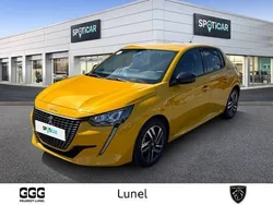 Jaune Utilisé 2022 Peugeot 208 Allure Citadine | 15 470 € (Prix juste)