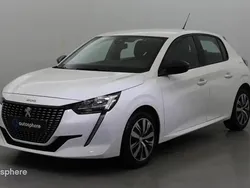 Blanc banquise (o) Utilisé 2023 Peugeot 208 Active Citadine | 12 999 € (Bon prix)