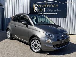 Gris Utilisé 2017 Fiat 500C Lounge Cabriolet | 8 990 € (Prix juste)