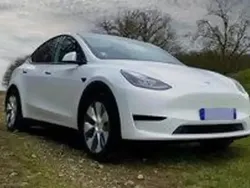 Blanc Utilisé 2022 Tesla Model Y Standard Range SUV | 28 000 € (Prix juste)