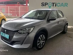 Gris Utilisé 2021 Peugeot e-208 Active Citadine | 15 299 € (Bon prix)