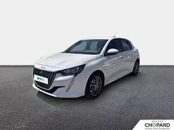 Blanc Utilisé 2021 Peugeot 208 Business-Line Citadine | 11 466 € (Prix juste)