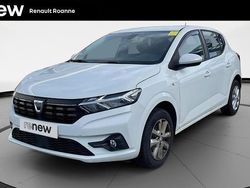 Blanc Utilisé 2022 Dacia Sandero Comfort Citadine | 13 790 € (Prix juste)