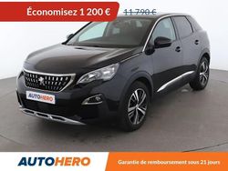 Noir Utilisé 2017 Peugeot 3008 Allure SUV | 10 590 € (Prix juste)