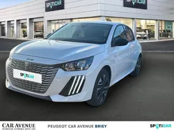 Blanc banquise (o) Nouvelle 2024 Peugeot e-208 Allure Citadine | 33 250 €