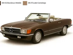 Marron Utilisé 1988 Mercedes 560 Cabriolet | 95 000 €