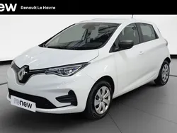 Blanc Utilisé 2021 Renault Zoe Life Citadine | 14 590 € (Prix assez cher)
