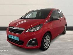 Rouge Utilisé 2020 Peugeot 108 Active Citadine | 9 299 € (Prix juste)