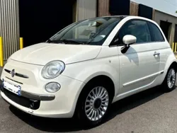 Blanc Utilisé 2009 Fiat 500 Lounge Citadine | 7 990 €