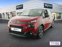 Rouge Utilisé 2019 Citroën C3 PureTech Citadine | 11 390 € (Prix juste)
