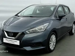 Gris Utilisé 2020 Nissan Micra Acenta Citadine | 11 449 € (Prix juste)