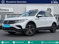 Blanc Utilisé 2022 VW Tiguan Exclusive SUV | 32 990 € (Prix juste)