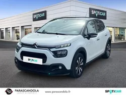 Blanc Utilisé 2022 Citroën C3 PureTech Citadine | 15 950 € (Prix juste)
