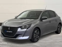 Gris Utilisé 2021 Peugeot 208 Allure Citadine | 13 999 € (Prix juste)