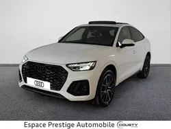 Blanc glacier métallisé Nouvelle 2024 Audi Q5 Sportback S-Line SUV | 75 900 € (Prix cher)