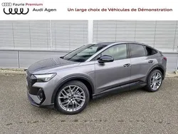 Gris typhon métallisé Utilisé 2025 Audi Q4 Sportback e-tron S-Line SUV | 61 491 €