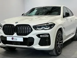 Blanc Utilisé 2021 BMW X6 M Sport SUV | 69 990 € (Prix cher)