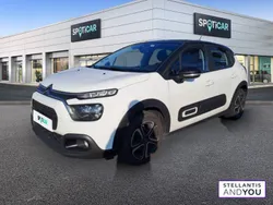 Blanc Utilisé 2020 Citroën C3 Feel Citadine | 9 480 € (Prix juste)