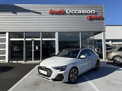 Blanc glacier métallisé Occasion 2025 Audi A3 S-Line Berline | 37 990 € (Prix cher)