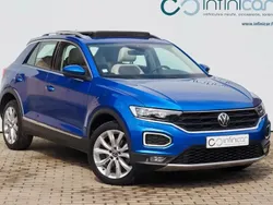 Bleu Utilisé 2021 VW T-Roc Exclusive SUV | 26 300 € (Prix juste)