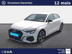 Blanc ibis Utilisé 2021 Audi A3 S-Line | 27 490 € (Prix juste)