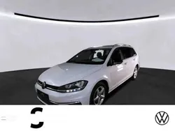 Blanc Utilisé 2020 VW Golf VII IQ Drive Break | 19 690 € (Prix assez cher)