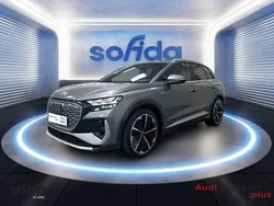 Gris typhon métallisé Utilisé 2021 Audi Q4 e-tron Advanced SUV | 39 900 € (Prix assez cher)