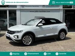 Blanc pur, capote noire Utilisé 2025 VW T-Roc Cabriolet Style Cabriolet | 37 490 €