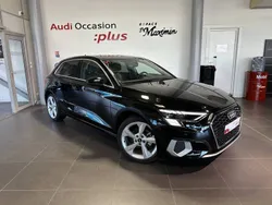 Noir Utilisé 2023 Audi A3 Sportback Advanced Berline | 32 490 € (Prix juste)