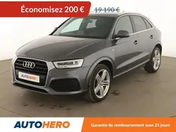 Gris Utilisé 2016 Audi Q3 S-Line SUV | 18 990 € (Prix juste)