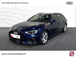 Bleu navarre métallisé Utilisé 2023 Audi A4 S-Line Break | 31 990 € (Super prix)