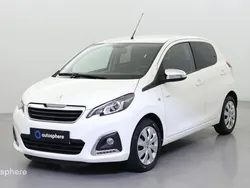 Blanc Utilisé 2021 Peugeot 108 Style Citadine | 9 799 € (Prix juste)