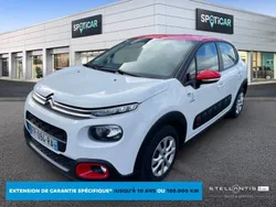 Blanc Utilisé 2020 Citroën C3 PureTech Citadine | 10 190 € (Prix juste)