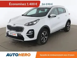 Blanc Utilisé 2019 Kia Sportage SUV | 14 490 € (Prix juste)