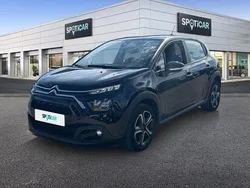 Noir Utilisé 2022 Citroën C3 PureTech Citadine | 12 990 € (Prix juste)