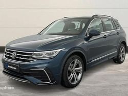 Bleu Utilisé 2022 VW Tiguan R-line SUV | 33 999 € (Prix juste)