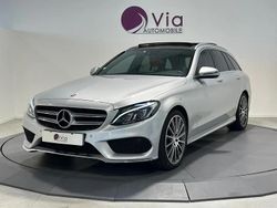 Gris Utilisé 2016 Mercedes C300 AMG line Break | 18 990 € (Bon prix)
