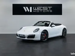Blanc Utilisé 2016 Porsche 911 Carrera S Cabriolet Cabriolet | 109 900 € (Prix juste)
