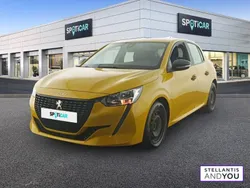 Jaune Utilisé 2020 Peugeot 208 S Citadine | 9 590 € (Bon prix)